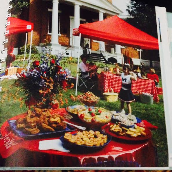 Tailgating in the Grove Source: Square Table Wimmer Cookbooks, 2005 Photography by Langdon Clay