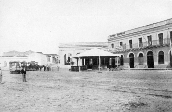 Asunción's Downtown in 1872