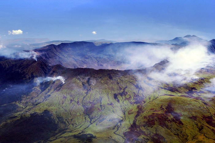 Mt. Tambora Sumbawa, Indonesia Its eruption in 1815 caused global anomalies, including the year without a summer in 1816.