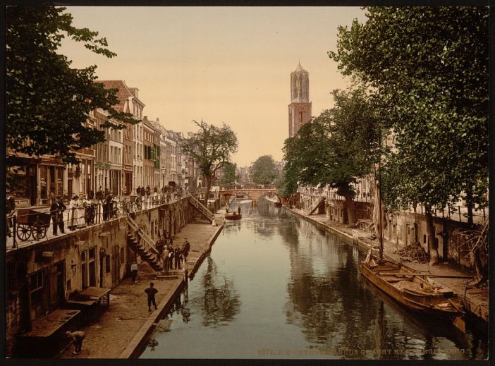 Utrecht_Oude_Gracht_Hamburgerbrug_(LOC)